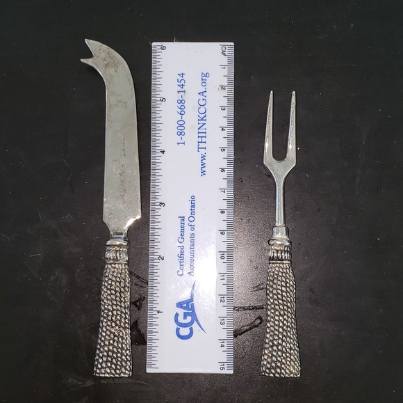 Vintage set for cheese - Picture 3 of 3